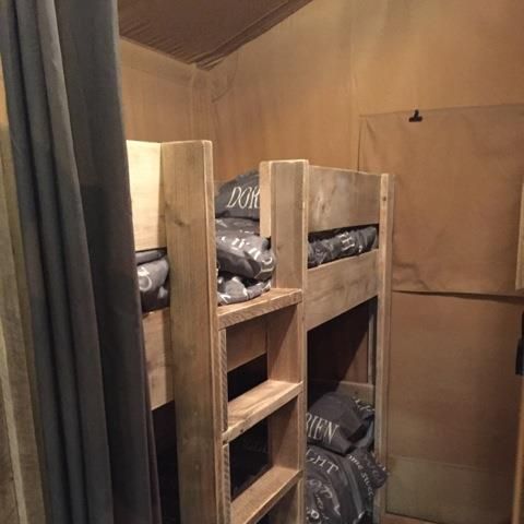 TENDA IN TELA E LEGNO 4 persone - Alloggio WOODY 4 pers