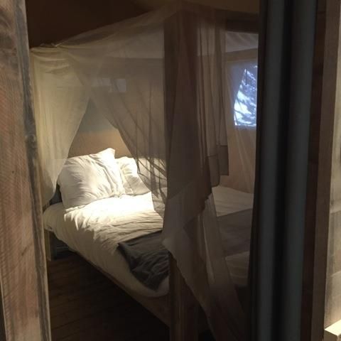 TENTE TOILE ET BOIS 4 personnes - Lodge WOODY 4 pers