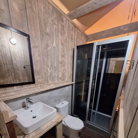 Safaritent 4 personen - Lodge Woody PMR (toegang voor gehandicapten) 4 pers