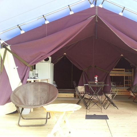Tent 5 persons - Standard Freeflower - Without sanitary facilities