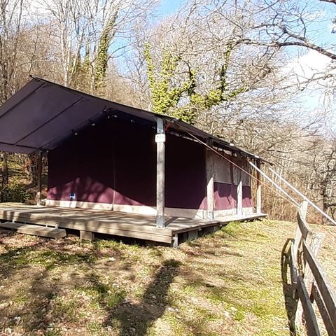 Tent 5 persons - Standard Freeflower - Without sanitary facilities