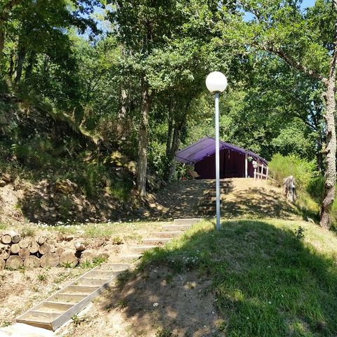 TENDA DA CAMPEGGIO 5 persone - Fiori liberi standard - Senza servizi igienici