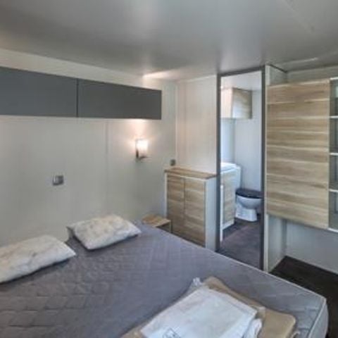 Stacaravan 4 personen - Stacaravan MARONNE Premium 34 m² (2 slaapkamers, 4 personen) 2 badkamers, 2/4 personen