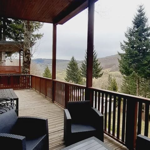 Chalet 6 personen - Chalet BELVEDERE Premium 40 m² (3 slaapkamers, 6 personen) 2 badkamers, 2/6 personen