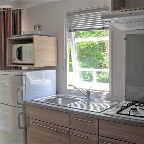 MOBILE HOME 4 people - PRADAL Comfort Mobile Home, 32.7 m² (2 bedrooms, sleeps 4) – Pets allowed (2–4 people)