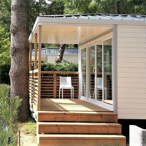 MOBILE HOME 4 people - ALAGNON Premium Mobile Home, 26m² (2 bedrooms, sleeps 4) – sleeps 2–4