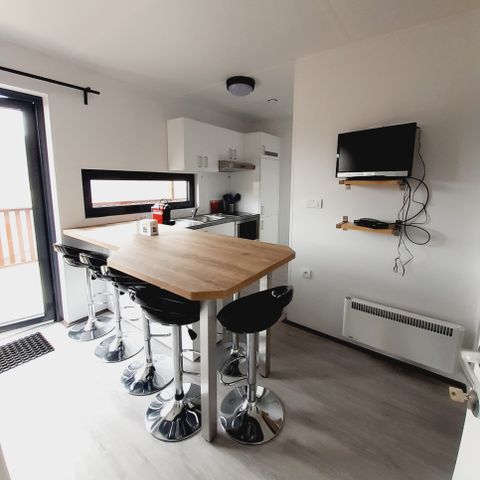 Chalet 6 persons - BELVEDERE Lake View Premium Chalet, 40m² (3 bedrooms, sleeps 6) 2 bathrooms, sleeps 2–6
