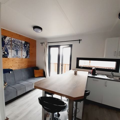 Chalet 6 personen - Chalet BELVEDERE MET UITZICHT OP HET MEER Premium 40 m² (3 slaapkamers, 6 personen) 2 badkamers 2/6 personen