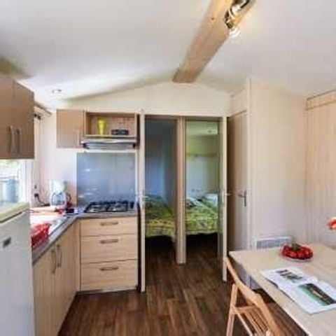 Stacaravan 6 personen - Standaard stacaravan SANTOIRE 30 m² (3 slaapkamers, 6 personen) 2/6 personen