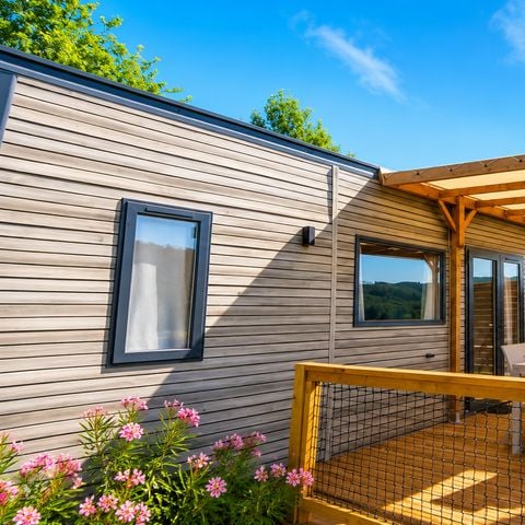 Mobilhome 6 personas - Mobil-home SERAC Premium de 36 m² - Con aire acondicionado (3 dormitorios, 6 personas) - Vistas al lago (2/6 personas)