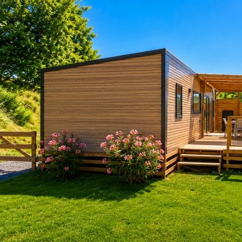 Stacaravan 6 personen - Stacaravan SERAC Premium 36 m² - Met airconditioning (3 slaapkamers, 6 personen) - Uitzicht op het meer (2/6 personen)