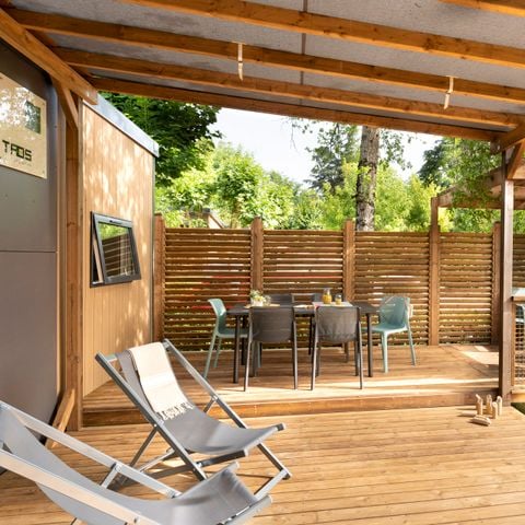 MOBILHOME 6 personnes - EXCLUSIF 3 chambres avec suite parentale