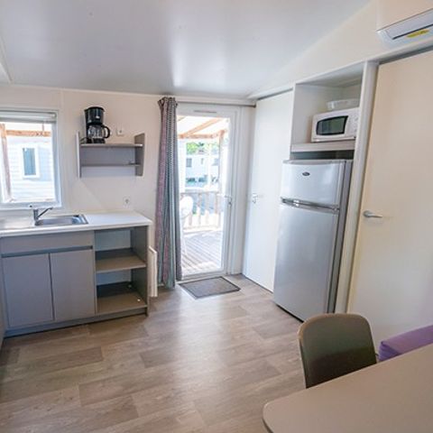 MOBILHOME 6 personnes - Comfort XL | 3 Ch. | 6 Pers. | Terrasse surélevée | Clim.