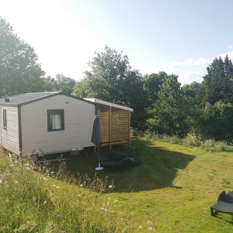 MOBILHOME 5 personnes - NOUVEAUTE 2023 : VENEZIA + CLIM, LAVE-VAISSELLE. 200M LA PARCELLE