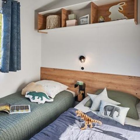 Mobilheim 6 personen - MODULO 3 ZIMMER, TV, KLIMAANLAGE, GESCHIRRSPÜLER, PL (NEU 2024)