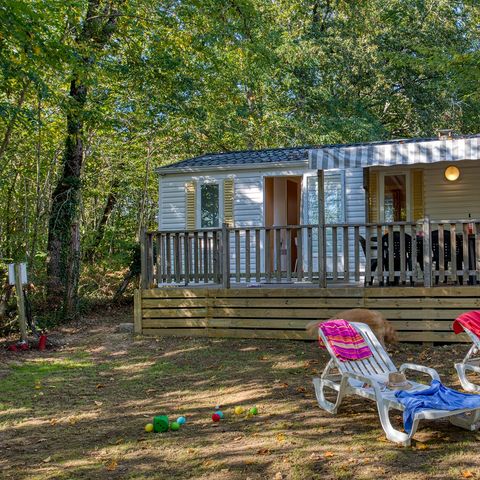 BUNGALOW 6 personnes - MOBILE-HOME BERMUDES - 3 CHAMBRES - GAMME ECONOMIQUE