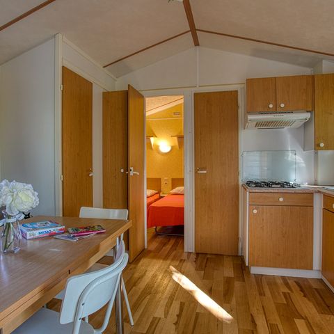 BUNGALOW 6 personnes - MOBILE-HOME BERMUDES - 3 CHAMBRES - GAMME ECONOMIQUE