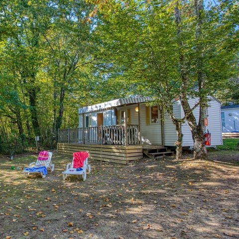 BUNGALOW 6 personnes - MOBILE-HOME BERMUDES - 3 CHAMBRES - GAMME ECONOMIQUE