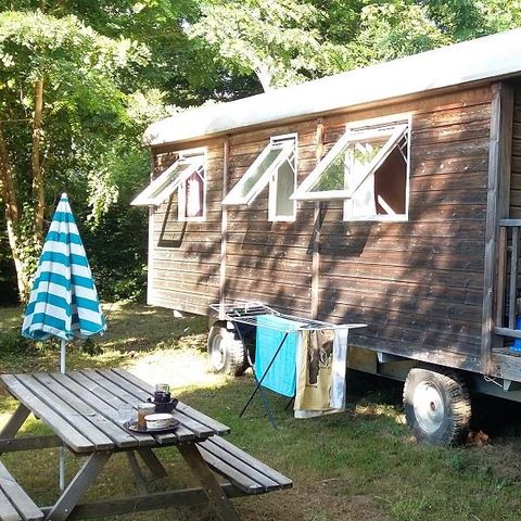 Accommodatie 4 personen - Roulotte