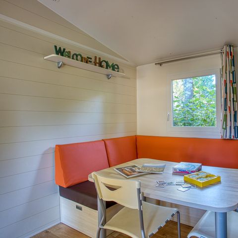 Mobilheim 4 personen - LOUISIANE 2 Zimmer (TV, Geschirrspüler)
