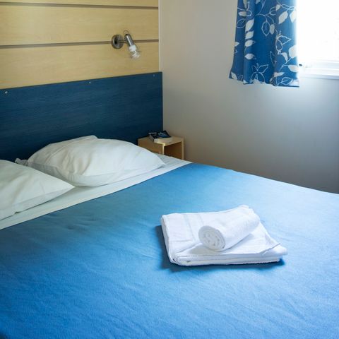 Mobilheim 6 personen - MOBILHEIM BERMUDES PLUS (3 Schlafzimmer, TV, Geschirrspüler)