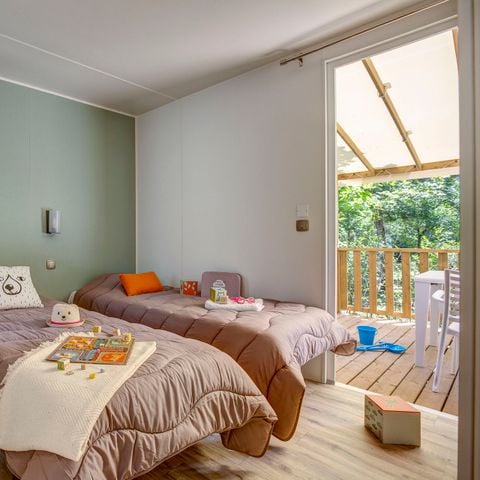 MOBILHOME 4 personnes - Cottage Privilège TV LV Clim - 2 ch / 1 sdb - 4 personnes