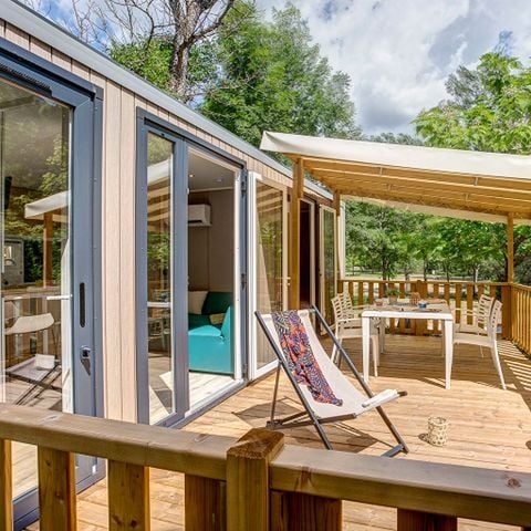 MOBILHOME 4 personnes - Cottage Privilège Plus TV LV Clim - 2 Ch / 2 Sdb - 4 pers