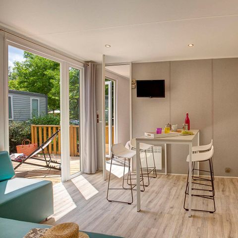 MOBILHOME 4 personas - Cottage Privilège Plus TV LV Clim - 2 Habitaciones / 2 Baños - 4 pers