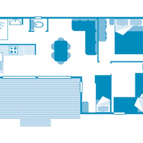 Chalet 7 persons - Chalet Pivert 7p 3ch Premium