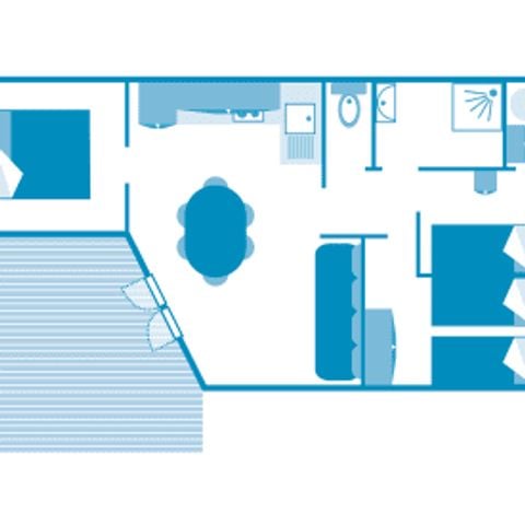 CHALET 6 persone - Chalet 6p 3ch climatizzato ****