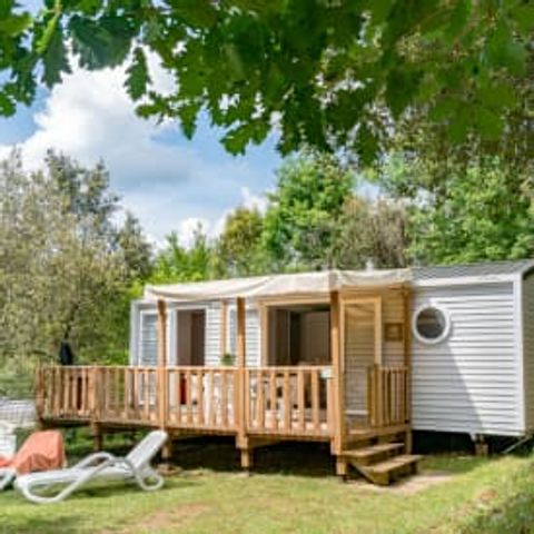 Mobile home 5 persons - Cottage Ellione 4/5p 2ch air-conditioned ***