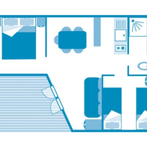 Chalet 6 personen - Chalet Rêve 5/6p 2ch ***