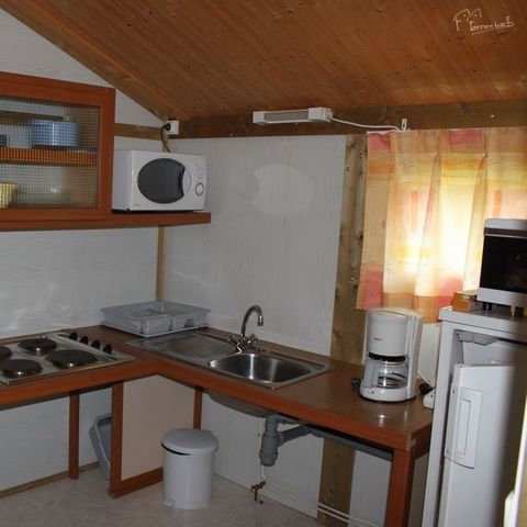 Chalet 5 persons - COTTAGE PMR WITHOUT TV 3/5 PERS GL + PL