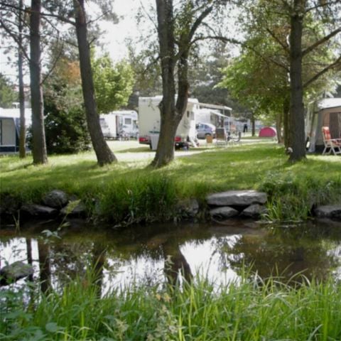 Kampeerplaats - Standplaats met elektriciteit (max. 2 voertuigen)