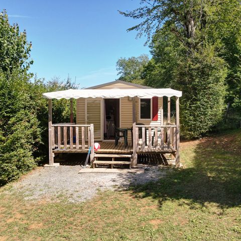 Mobile home 4 persons - 21 m²: A small, comfortable model.