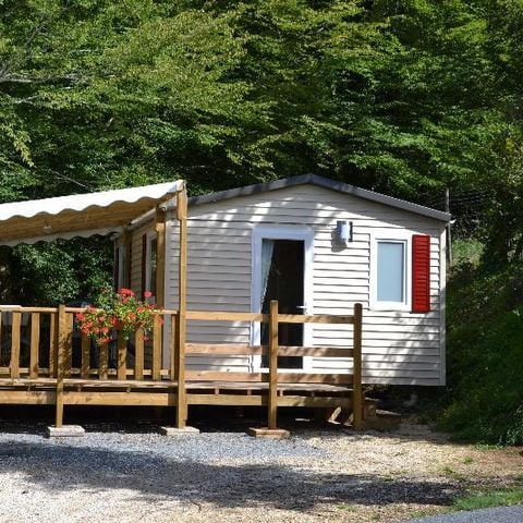 BUNGALOW 4 personnes -  21 m²: Un petit modèle confortable.