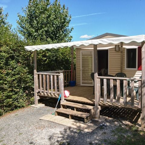 MOBILHOME 4 personas - 21 m²: Un modelo pequeño y confortable.