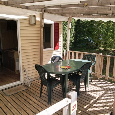 Mobile home 4 persons - 21 m²: A small, comfortable model.