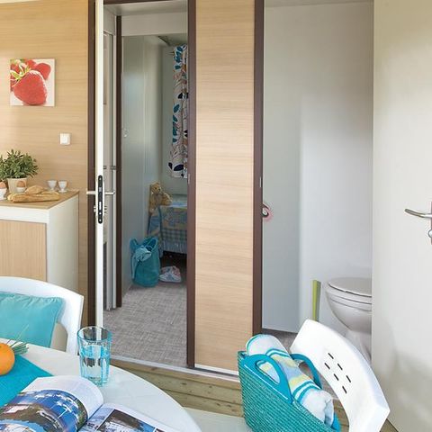 Canvas bungalow 5 persons - Tit'Home: The perfect compromise between a tent and a mobile home