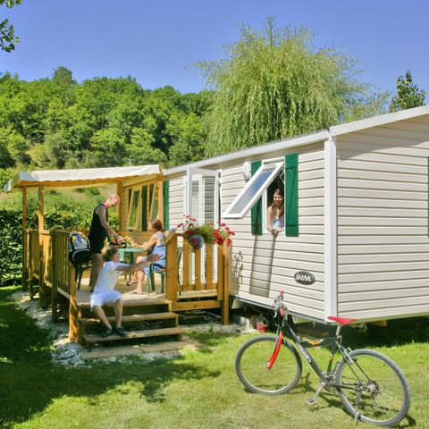 MOBILHOME 6 personas - 32m² / 3 dormitorios: Un gran tamaño para una familia grande.