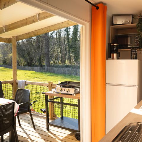 Mobile home 4 persons - Mobil-home Select LV Clim Plancha Wifi - 2 bedrooms - 4 pers