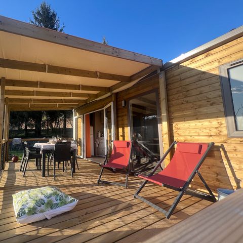 Mobile home 6 persons - Mobil-home Select LV Clim Plancha Wifi - 3 bedrooms - 6 pers