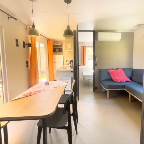 Mobilhome 6 personnes - Mobil-home Select LV Clim Plancha Wifi - 3 chambres - 6 pers