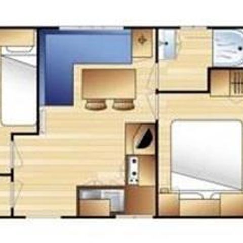 MOBILHOME 4 personas - Cereza 42