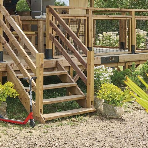 LODGE 5 persone - Loggia di tela BALI - 32 m² - senza servizi igienici