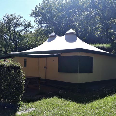 BUNGALOW IN TELA 6 persone - Bungalow di tela CYRUS - Senza servizi igienici