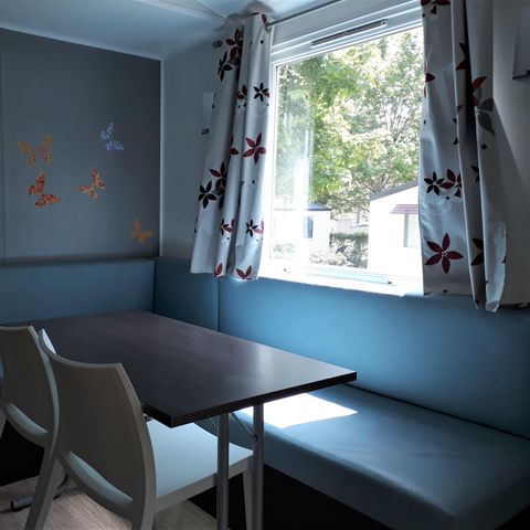 Stacaravan 6 personen - Loggia+