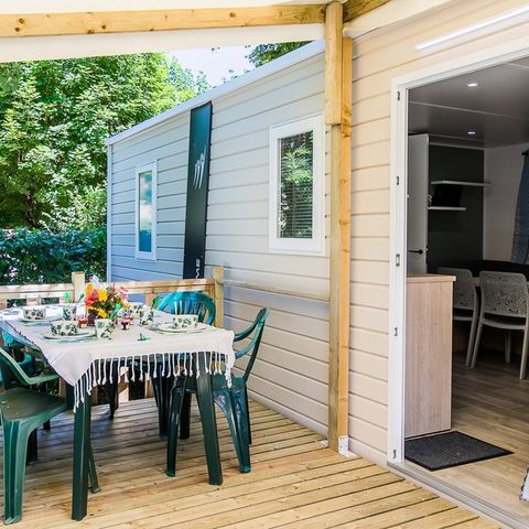CASA MOBILE 4 persone - Mobil-home Comfort con 2 camere da letto e aria condizionata