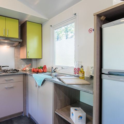 MOBILHOME 6 personas - Mobil-home «Confort» de 3 dormitorios con aire acondicionado
