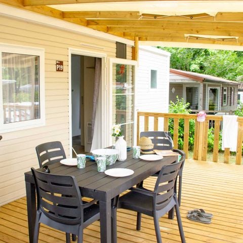 MOBILHOME 4 personnes - Mobil-home Confort 2 chambres PMR Climatisé